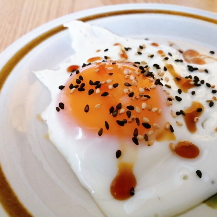 黒ごまと白ごまの醤油目玉焼き レシピ 作り方 By はじゃじゃ 楽天レシピ 黒ごまと白ごまの醤油目玉焼き レシピ 作り方 By はじゃじゃ 楽天レシピ